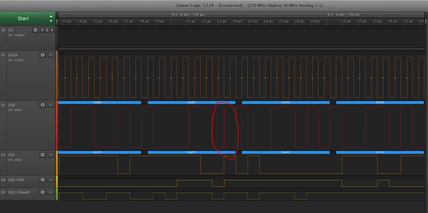STM32L452 QSPI Errors | Community