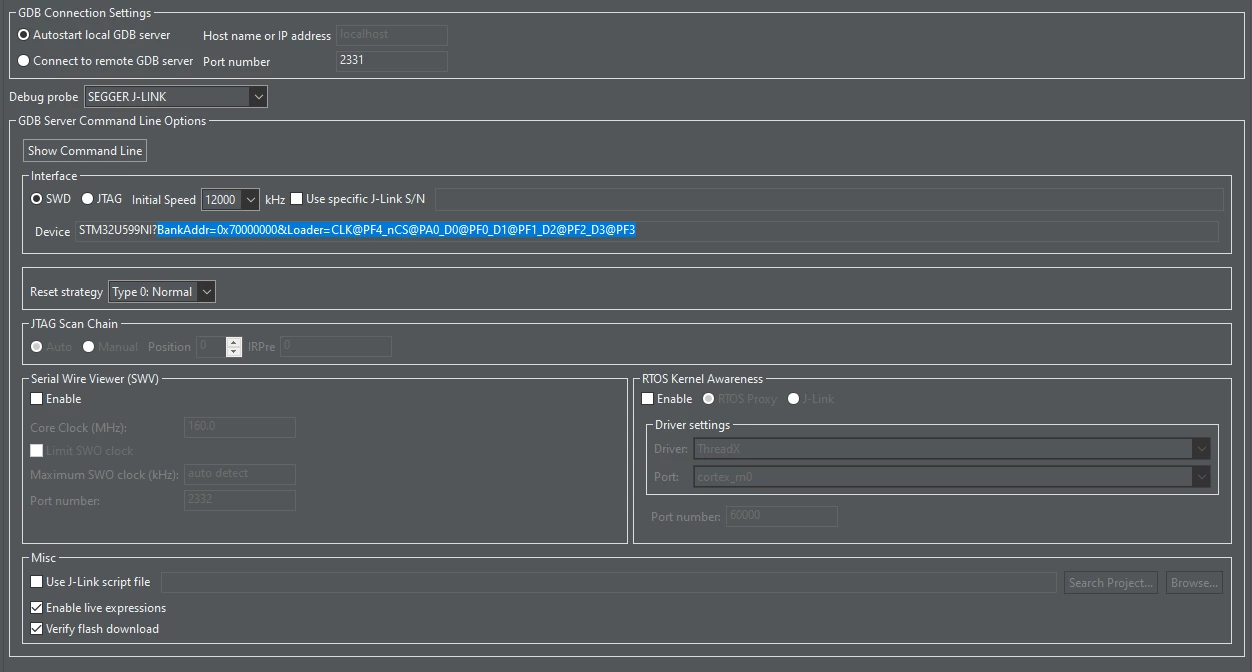 External QSPI flash programming using JLink | Community