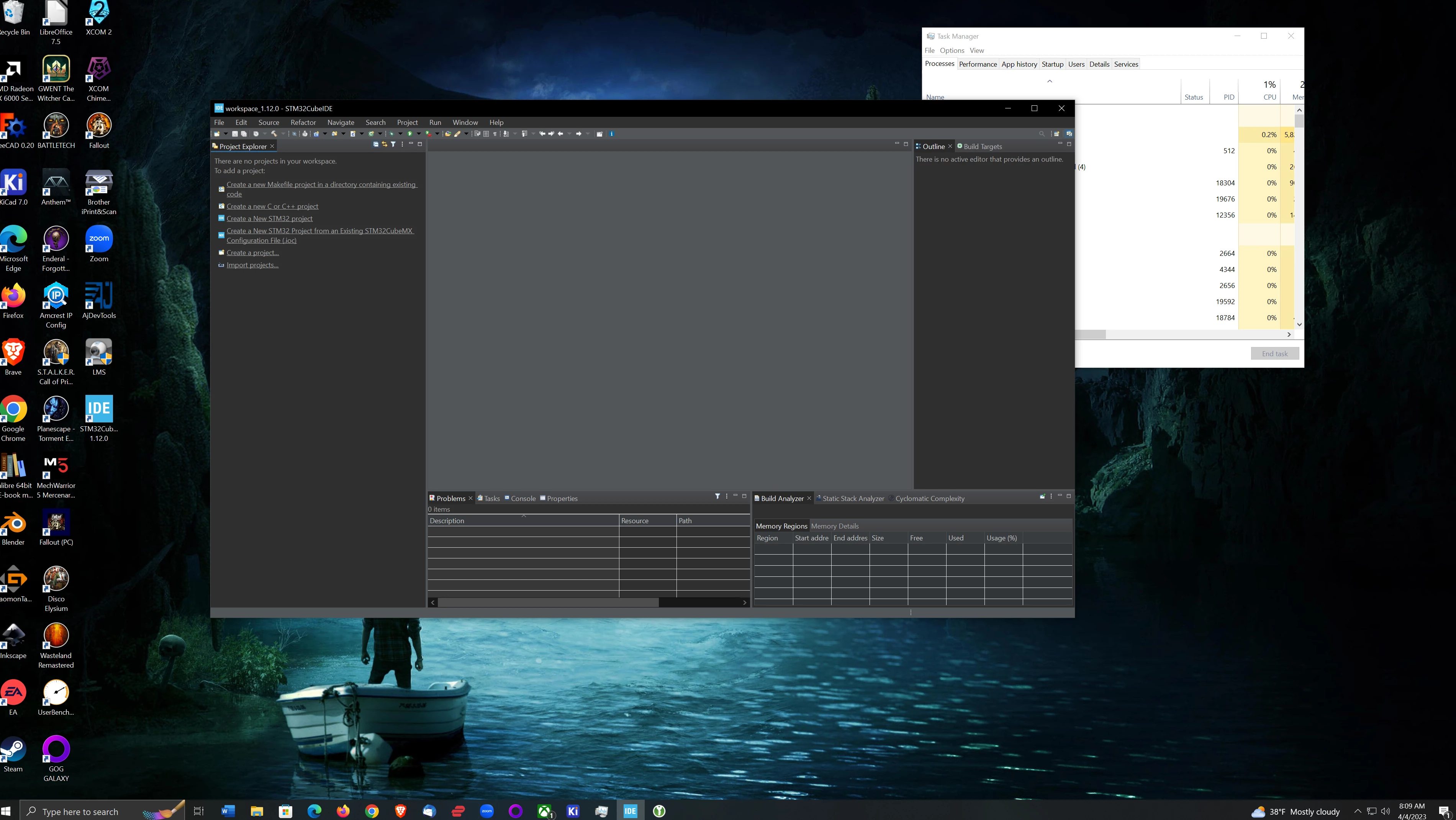 Is there a way to enlarge the icons on the ST32CubeIDE toolbar, other ...