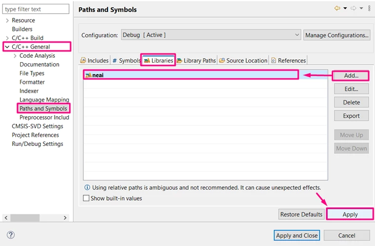 Figure 19 - Adding Library Part 2