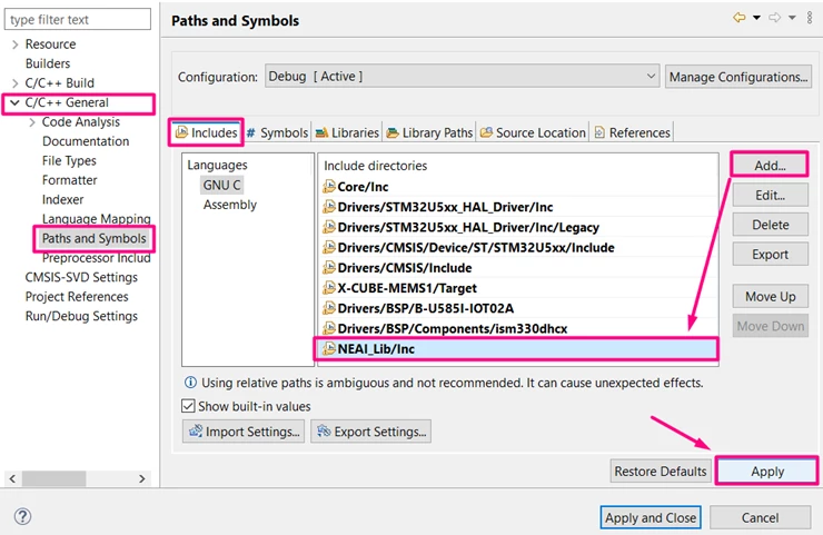 Figure 18 - Adding Library Part 1
