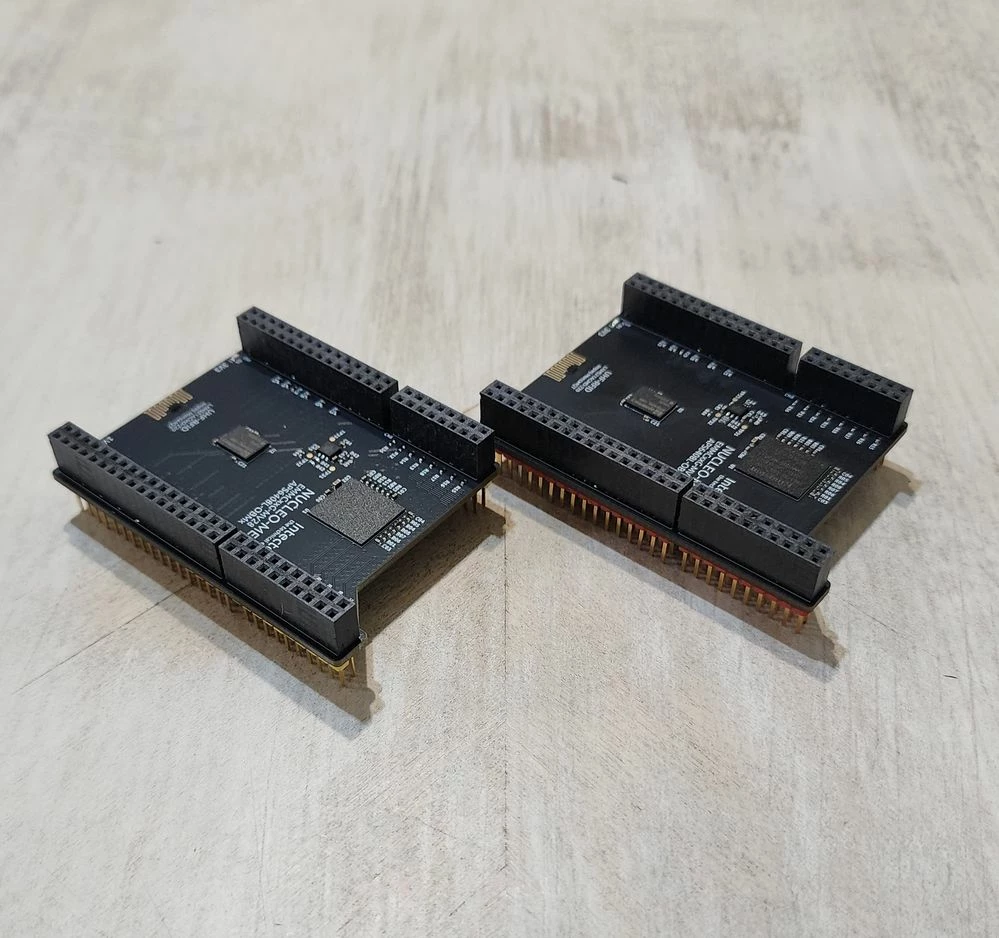 NUCLEO-EXT with eMMC + OctoSPI PSRAM