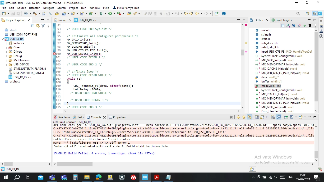 this is the error in console