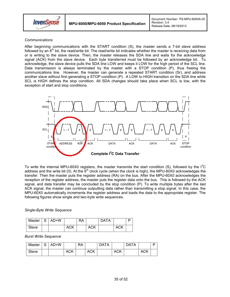 Start condition for I2C not working. | Community