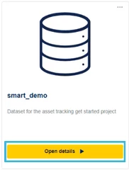Figure 11. My datasets - Open details