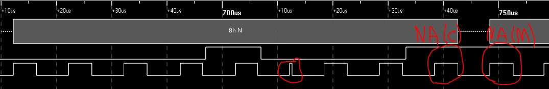 Invalid clock pulse on I2C | Community