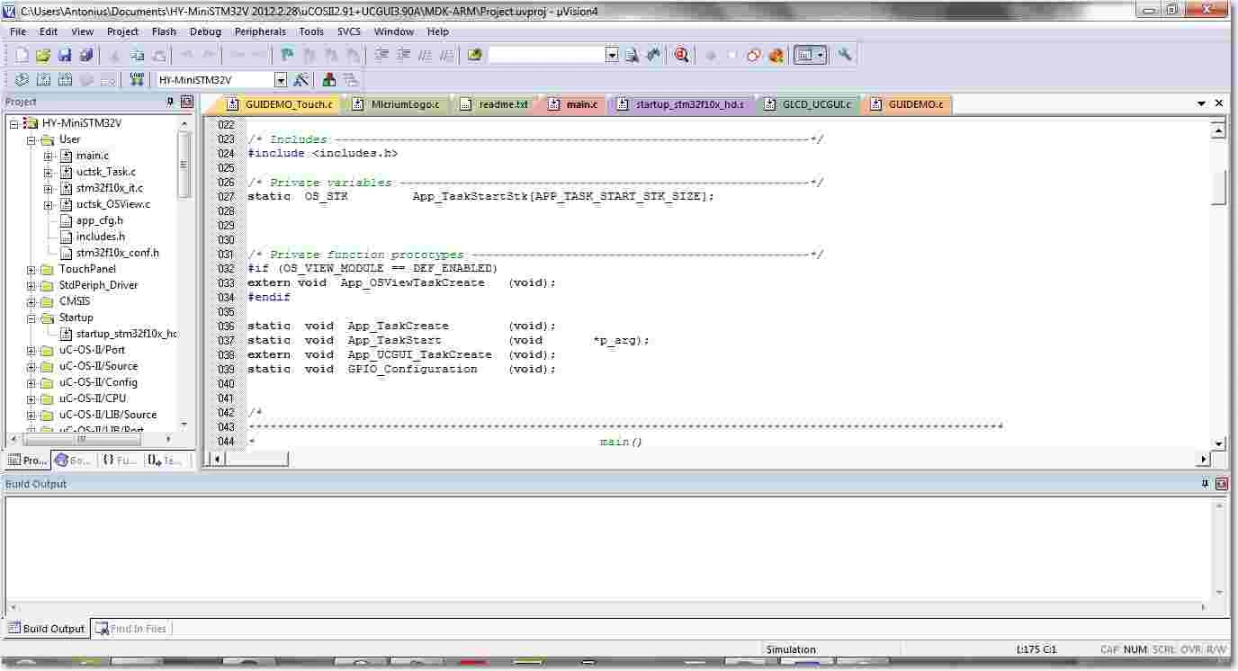 STM32, Embedded UI Resource Editor and Keil | Community