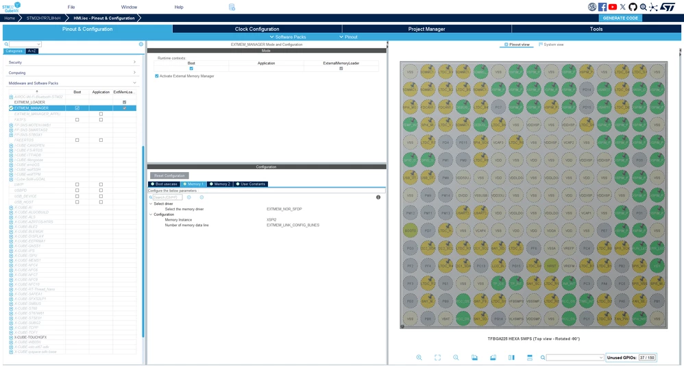 EXTMEM_MANAGER Config 2