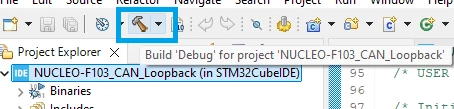Figure 19. Compile the project