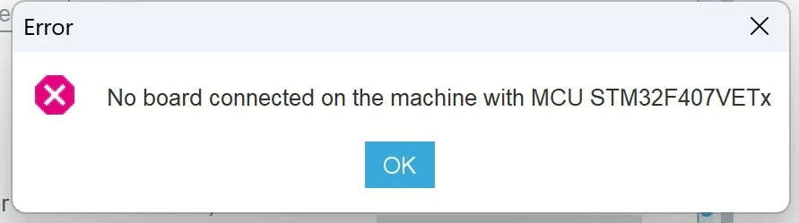 No board connected on the machine with MCU .jpg