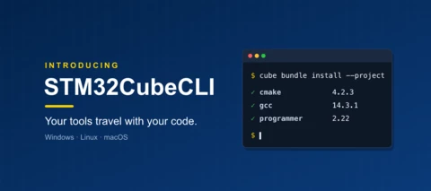 Introducing STM32CubeCLI: your STM32 toolchain from the command line