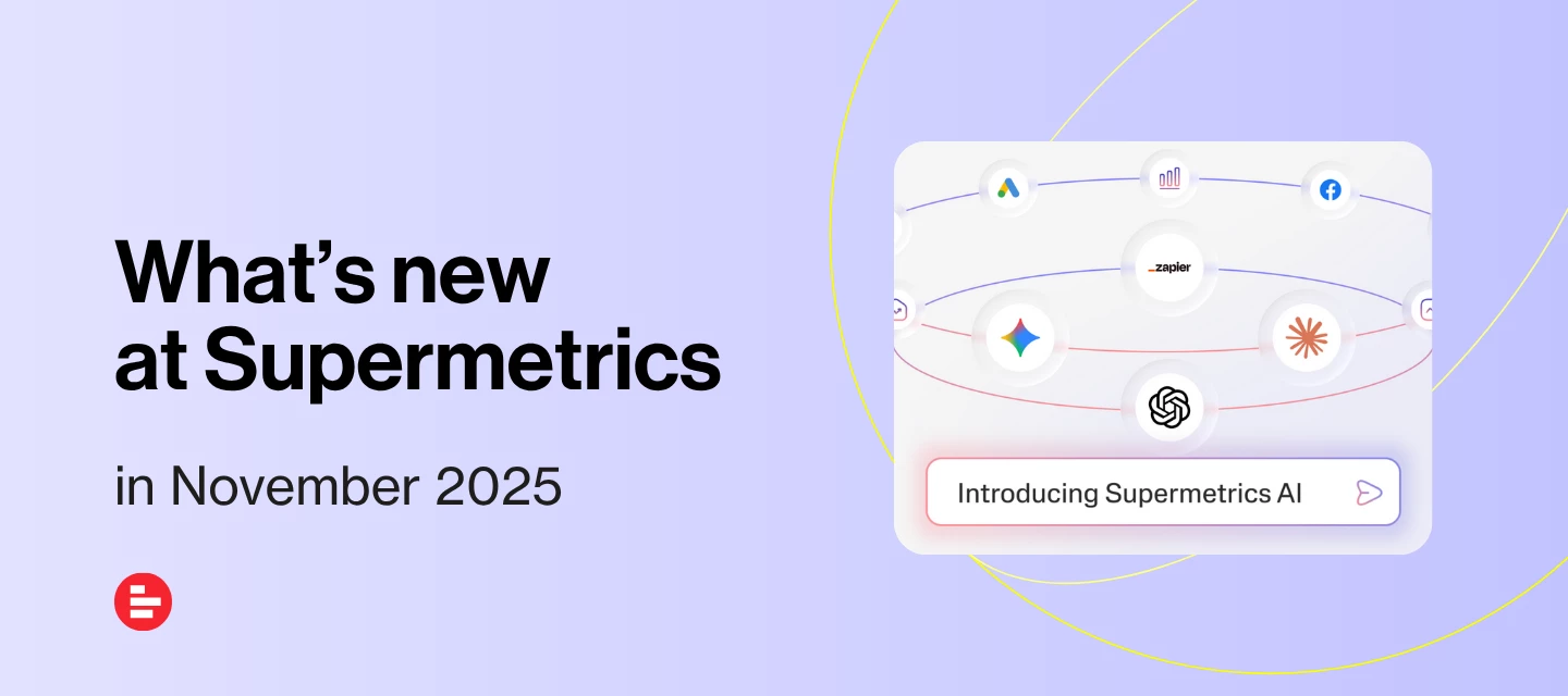 Have you heard about Supermetrics AI? Here’s what it means for your daily work!