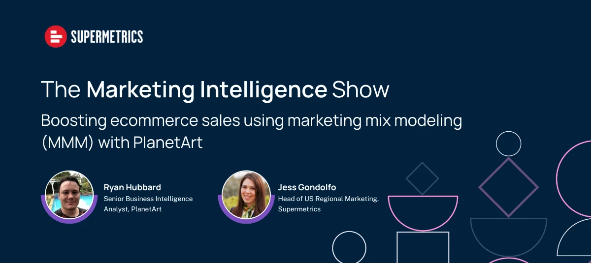 How does PlanetArt use marketing mix modeling (MMM) to optimize their marketing?