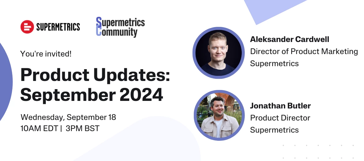 Product Updates: September 2024 recording