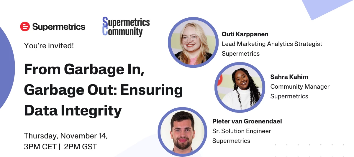 Recap of the "From Garbage In, Garbage Out: Ensuring Data Integrity" Webinar
