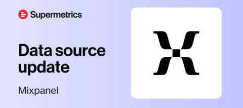 Mixpanel data source reconnection required