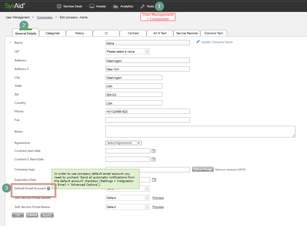 Set Up A Second Email Address To Send Notifications From A Specific 