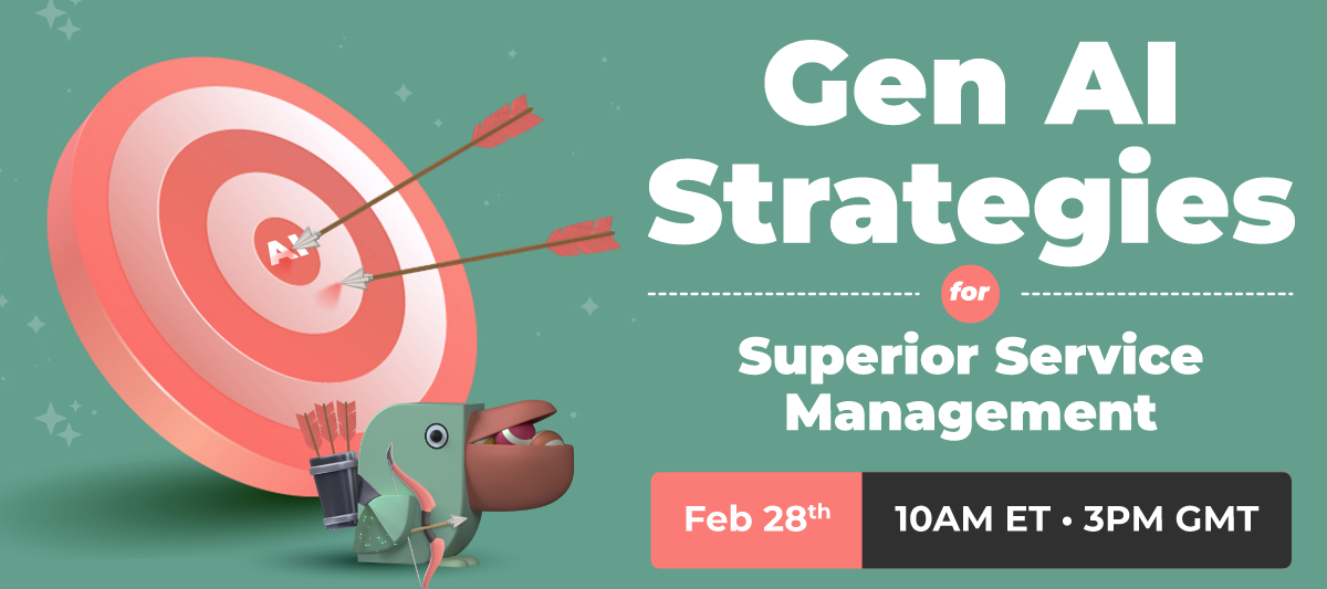 [ On-demand] Gen AI Strategies for Superior Service Management.