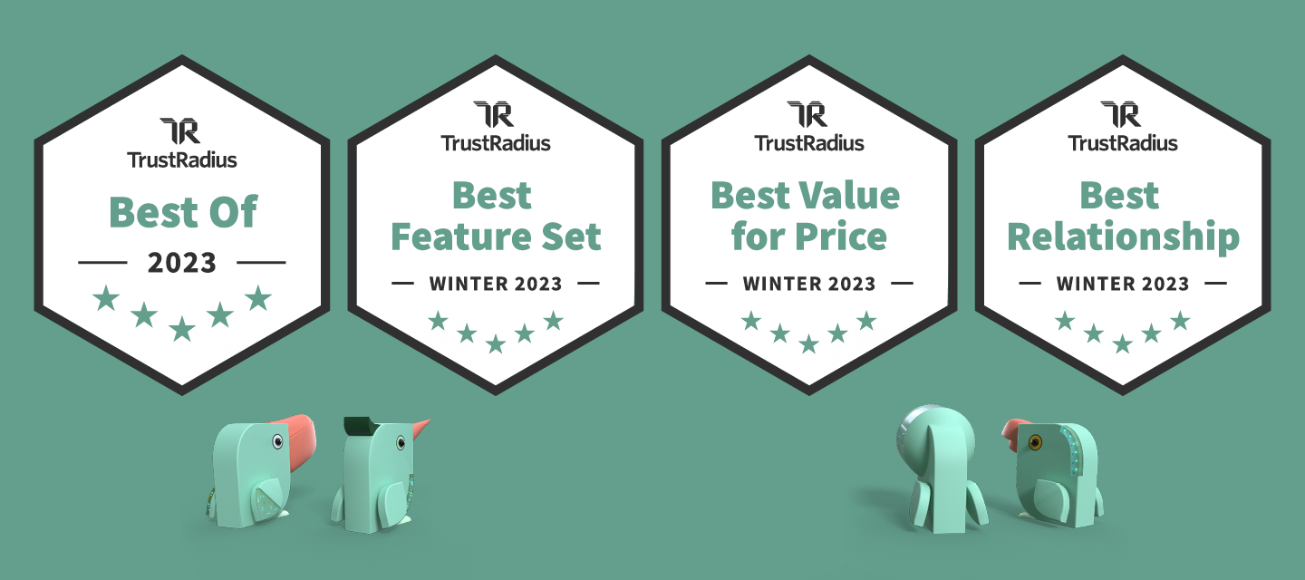 TrustRadius Named Us A Winner In 2023!