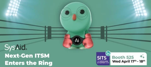 SysAid at SITS on April 17th-18th: It’s going to be a knockout!