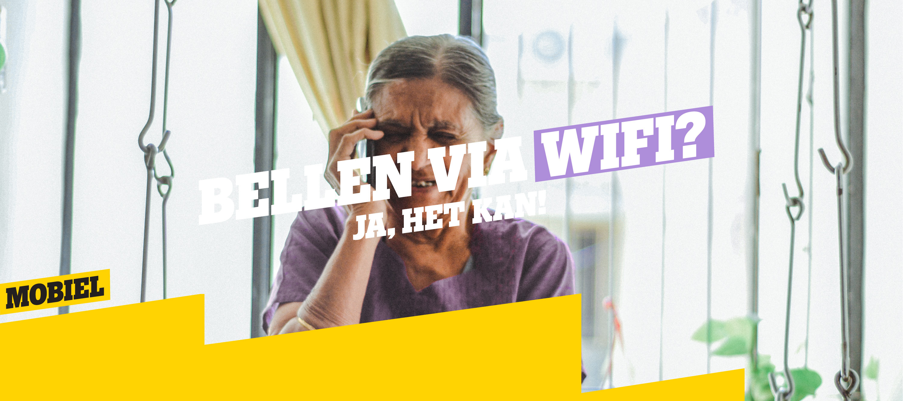 Wifi bellen, altijd goed bereik binnenshuis