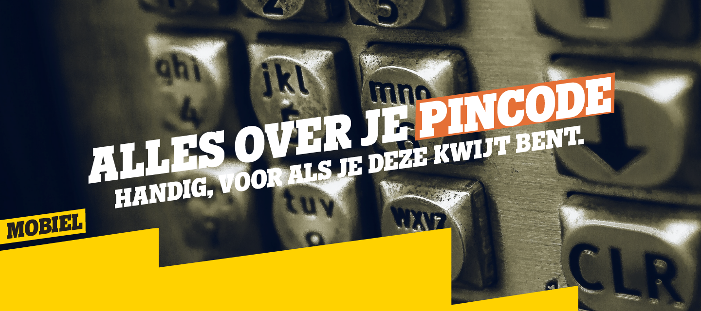 Alles over je pincode