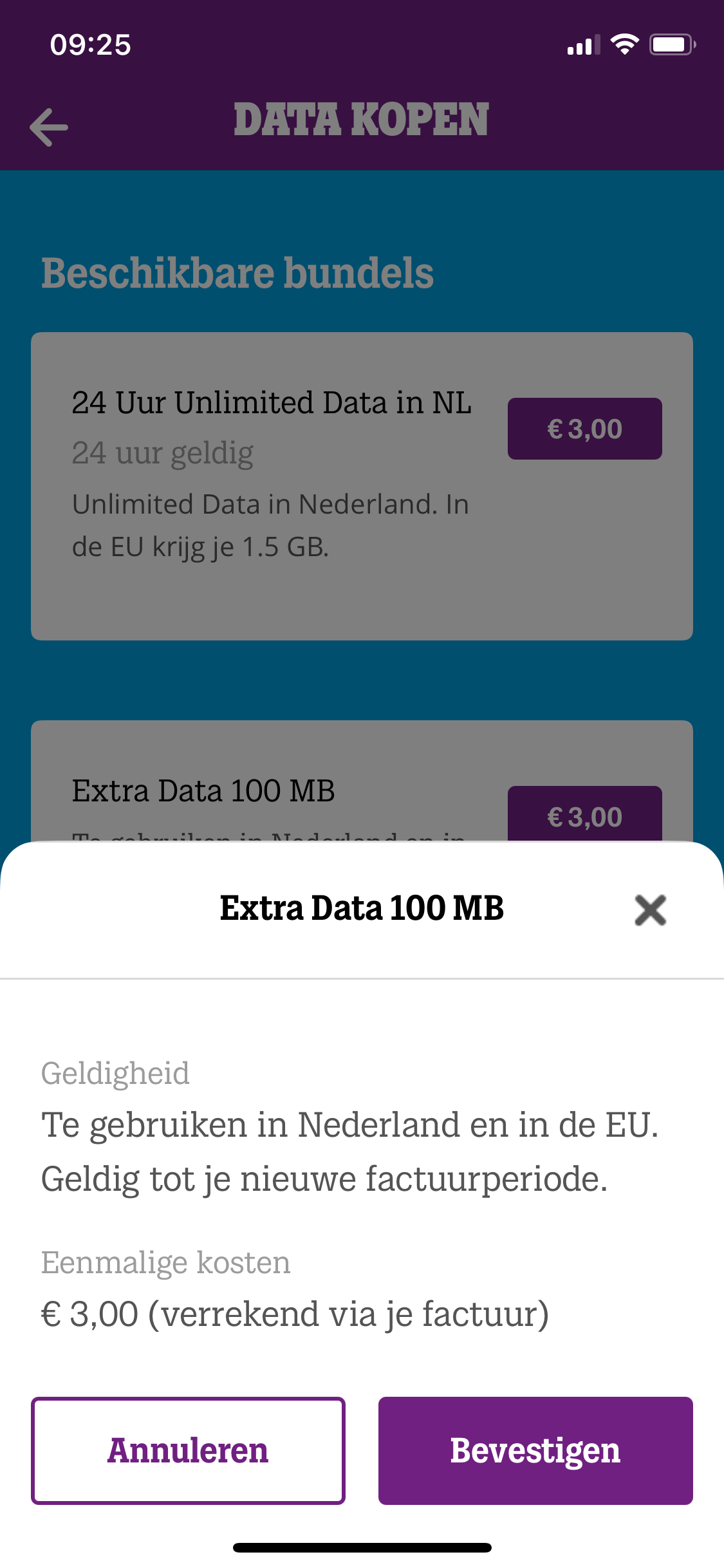 Kind Onschuld credit Extra data | Tele2 Forum