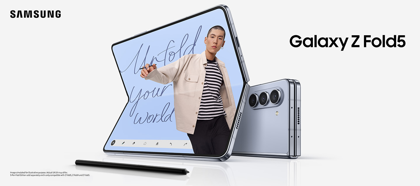 Esittelyssä Samsung Galaxy Z Fold5