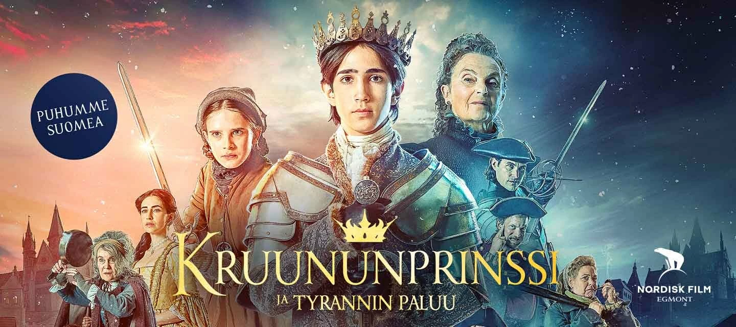 Esittelyssä perhe-elokuva Kruununprinssi ja tyrannin paluu