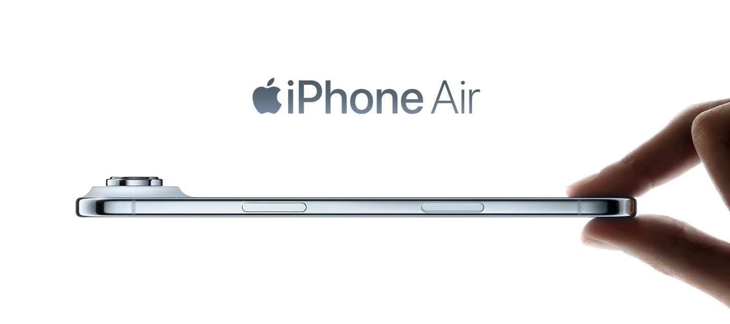 Esittelyssä iPhone Air – ohuin iPhone koskaan