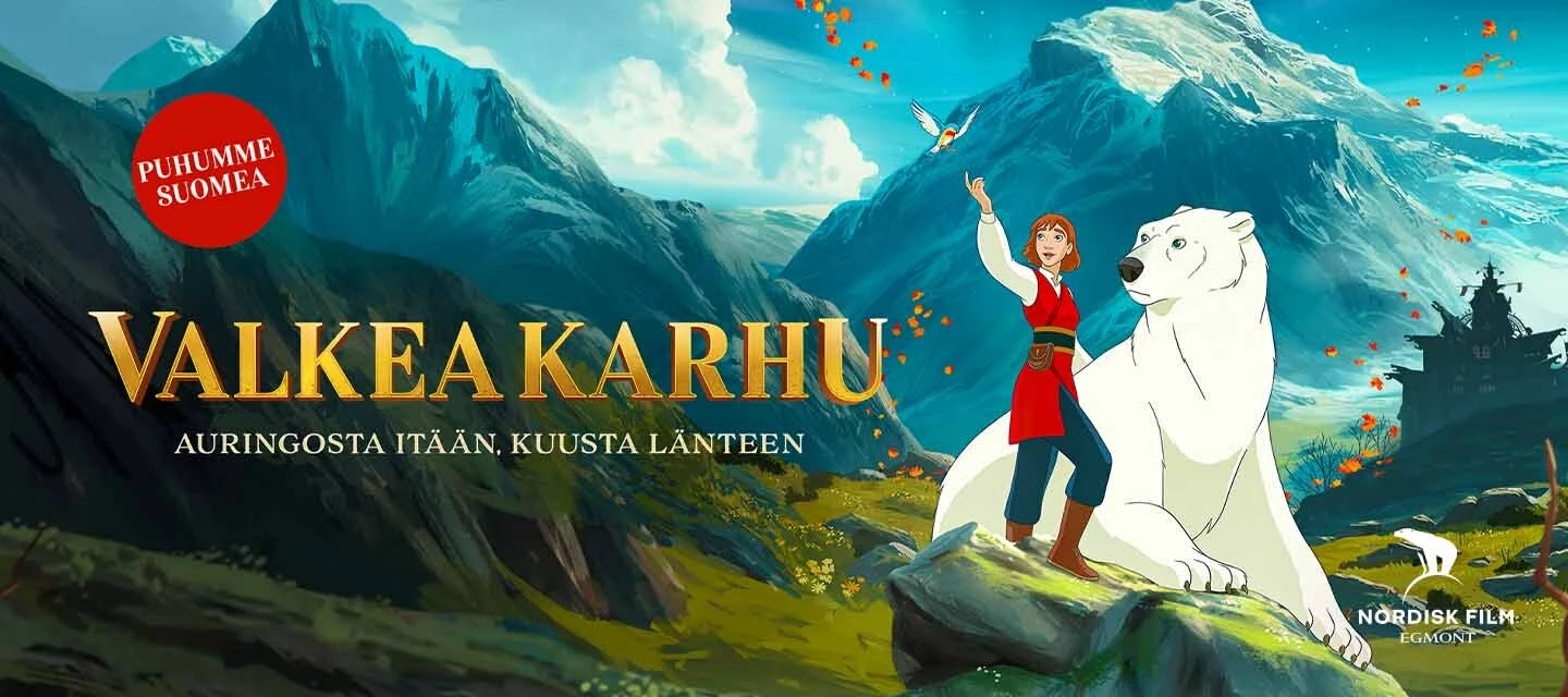 Esittelyssä koko perheen elokuva Valkea karhu