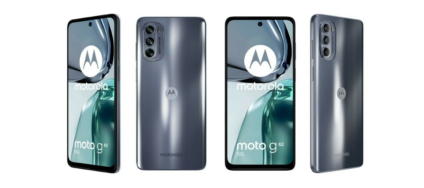 Motorola Moto G62 5G - Loistava äänenlaatu stereokaiuttimilla