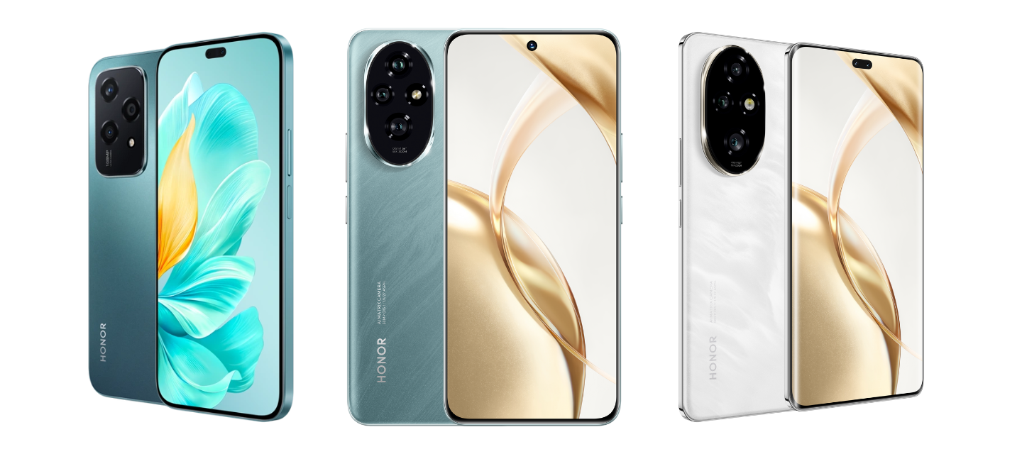 Esittelyssä Honor 200 -sarjan puhelimet: Honor 200 Lite, Honor 200 ja Honor 200 Pro