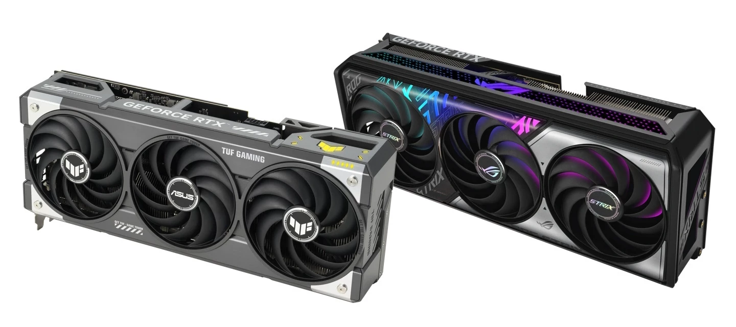 Asus RTX 5070 ja RTX 5070 TI -näytönohjaimet esittelyssä