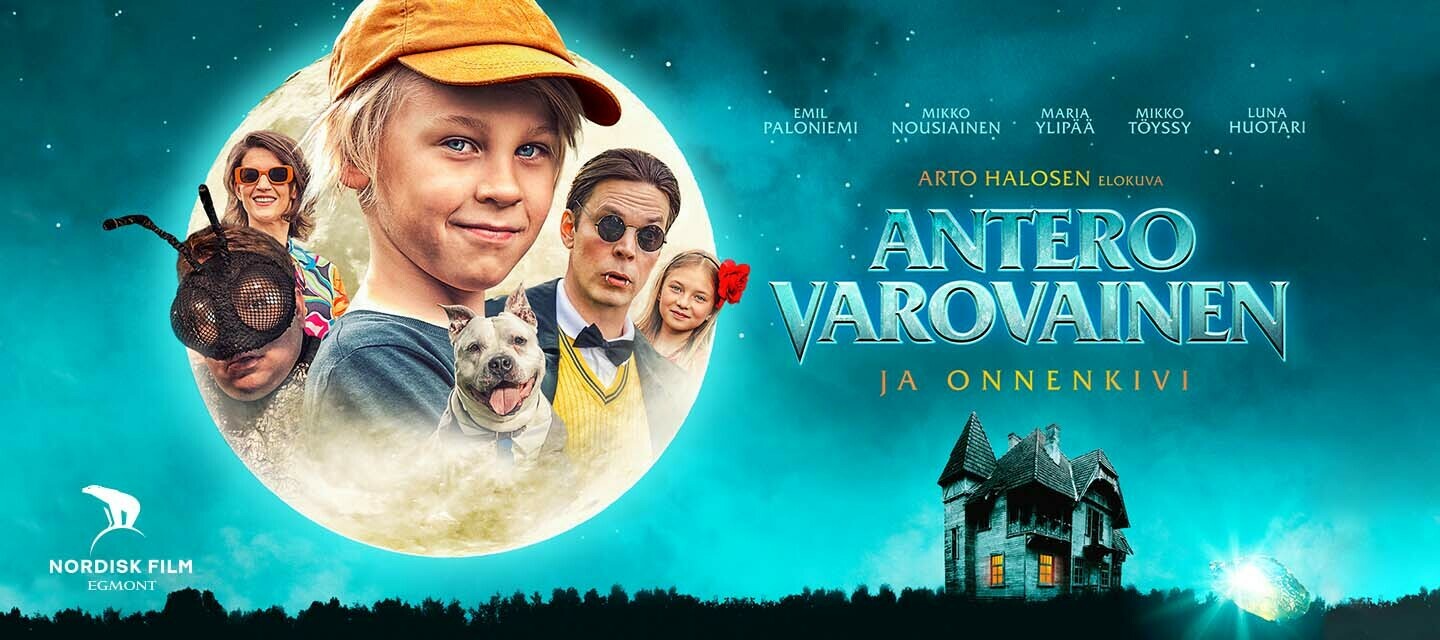 Esittelyssä Antero Varovainen ja Onnenkivi -elokuva