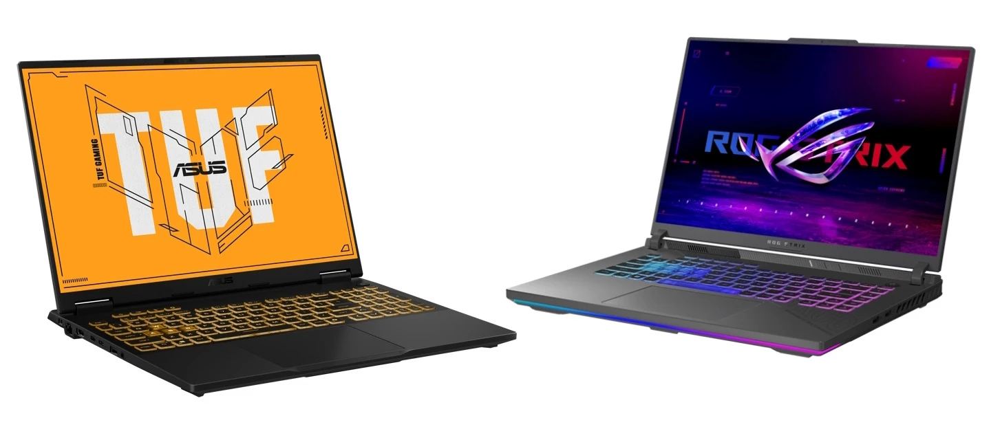 Esittelyssä Asus pelikannettavat