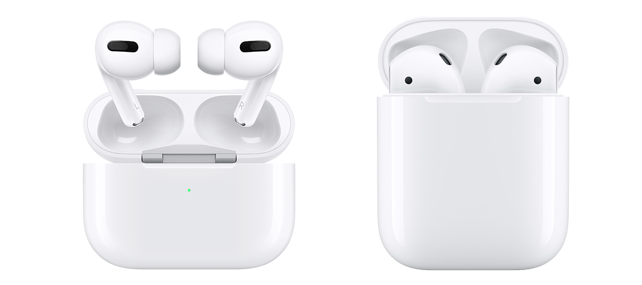 Vertailussa Apple AirPods ja AirPods Pro - Apua kuulokkeiden valintaan