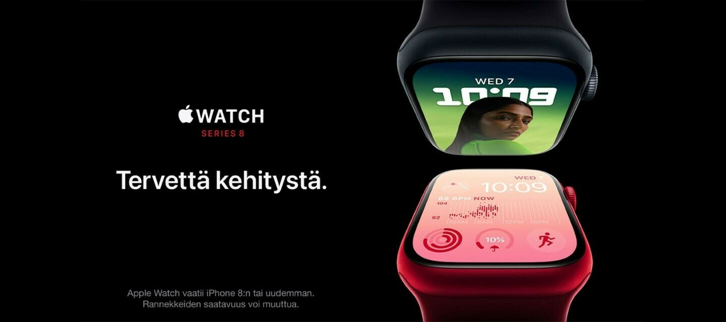 Esittelyssä Apple Watch Series 8 & Apple Watch SE
