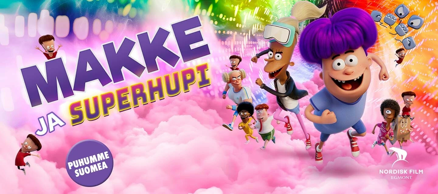 Esittelyssä lastenelokuva Makke ja Superhupi