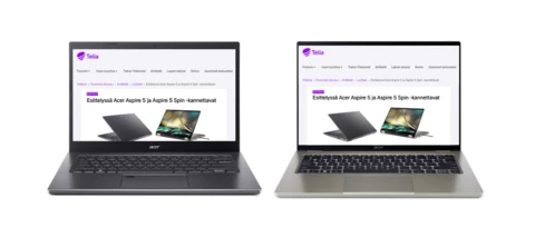 Esittelyssä Acer Aspire 5 ja Aspire 5 Spin -kannettavat
