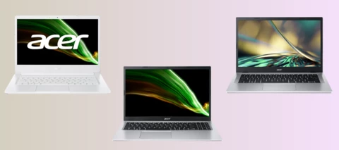 Esittelyssä Acer Aspire 1- ja 3 -kannettavat