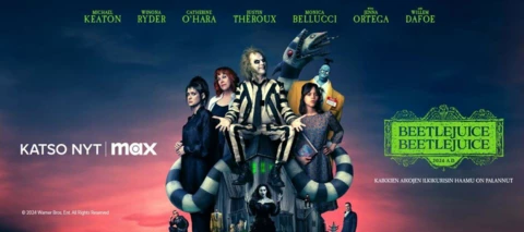 Esittelyssä uusi Beetlejuice Beetlejuice - löydät sen MAXilta