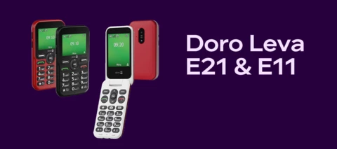 Tutustu uusiin Doro-puhelimiin – Doro Leva E21 & Doro Leva E11
