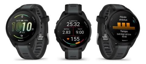 Esittelyssä Garmin Forerunner 165 ja Garmin Forerunner 165 Music -älykellot