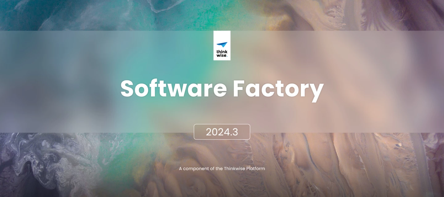 Thinkwise Platform release 2024.3 | Thinkwise Community