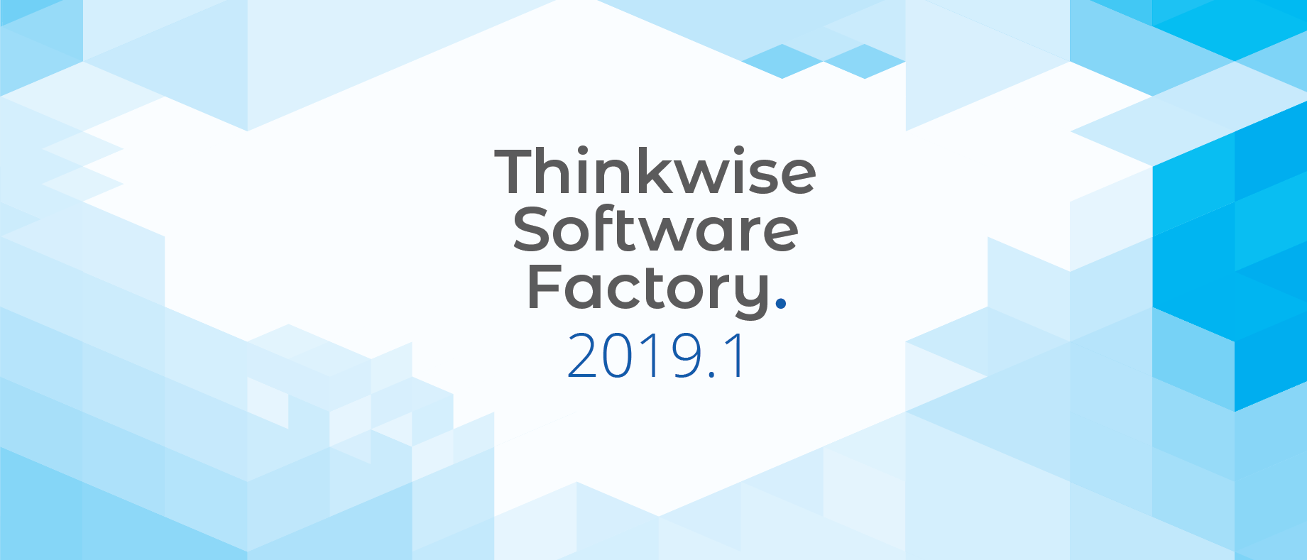 Thinkwise Platform release 2019.1