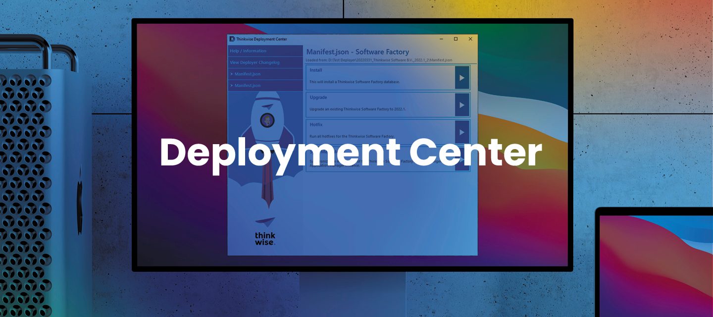 Release notes Thinkwise Deployment Center 3.1.0