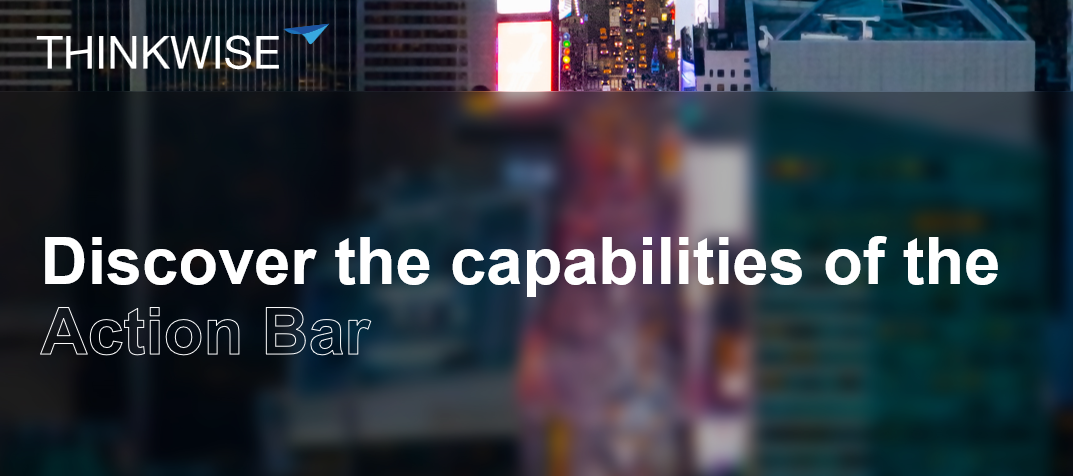 Discover the capabilities of the Action bar