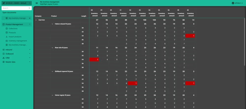 Edit matrix data faster using the Editable pivot grid | Thinkwise Community