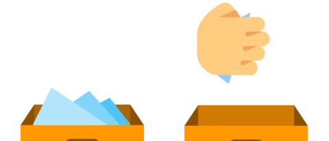 Drag-drop of records